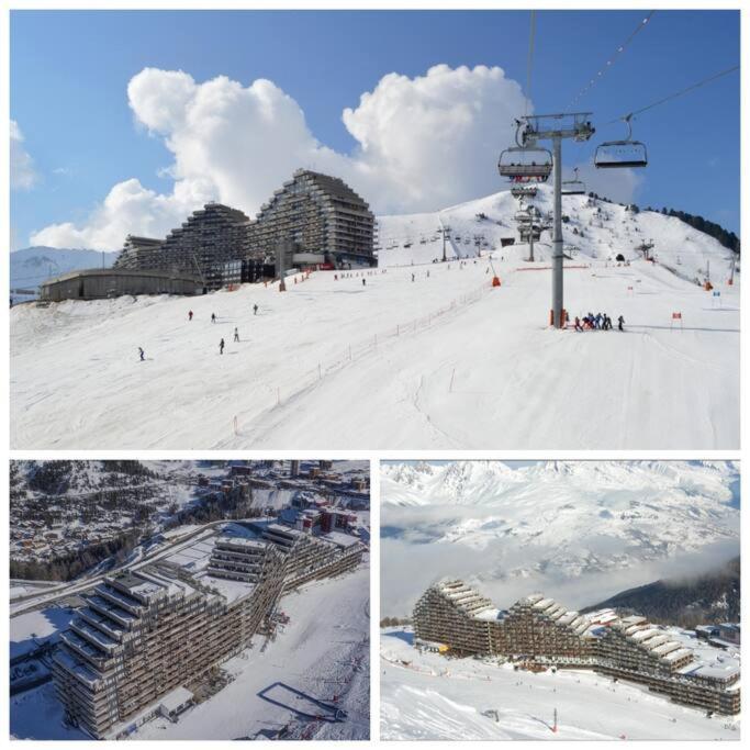 Studio Cosy 2100M Pied Des Pistes-Direct To Ski Slopes-Ski In Ski Out-La Plagne Aime 2000 Exterior foto
