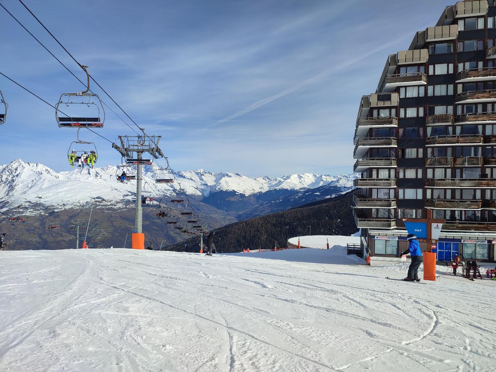 Studio Cosy 2100M Pied Des Pistes-Direct To Ski Slopes-Ski In Ski Out-La Plagne Aime 2000 Exterior foto